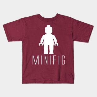 Minifig Man Kids T-Shirt